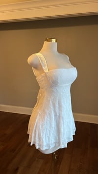 Image 3 of Juliette bow mini dress