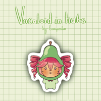 Image 2 of Vocaloids in Hats stickers