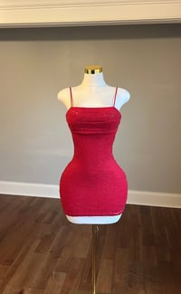 Image 1 of Valerie beaded mini dress