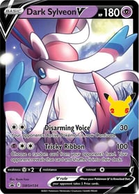 Dark Sylveon V - SWSH134 - SWSH: Sword & Shield Promo Cards - Near Mint