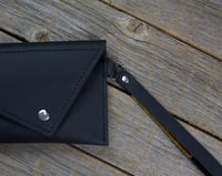 Image 2 of Wristlet Hand Bag - Electric Black