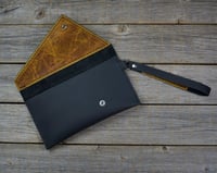 Image 3 of Wristlet Hand Bag - Electric Black