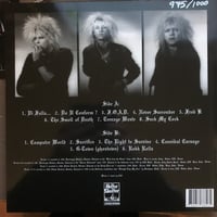 Image 2 of Black Uniforms ‎– "Splatter Punx On Acid" Lp