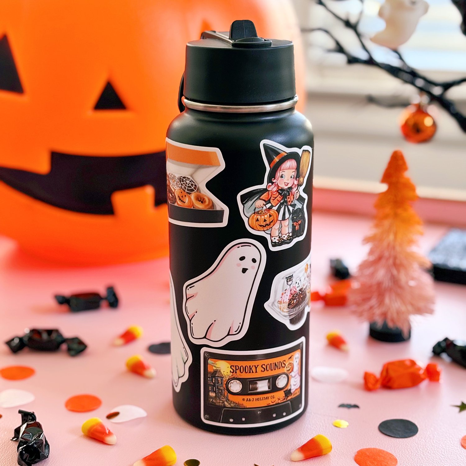 Image of Halloween cupcakes sticker 