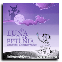 Image 1 of Luna the Petunia Coloring and Activity Book