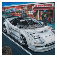 Image 2 of FREE US SHIPPING! 🔥 Car Meet Series - Honda NSX 🌮 - Giclée Art Print