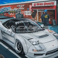 Image 3 of FREE US SHIPPING! 🔥 Car Meet Series - Honda NSX 🌮 - Giclée Art Print