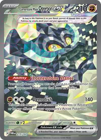 Cornerstone Mask Ogerpon ex - 215/167 - SV06: Twilight Masquerade - Near Mint