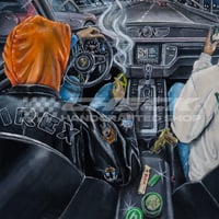 Image 3 of FREE US SHIPPING! 🔥 Lost Soul Driving ✨  - Giclée Art Print