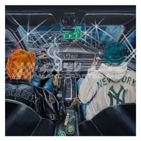 Image 2 of FREE US SHIPPING! 🔥 Lost Soul Driving ✨  - Giclée Art Print