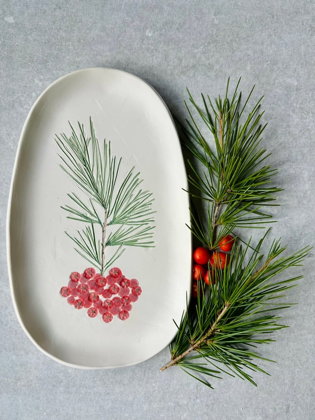 Fall foliage pottery workshop