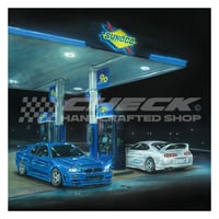 Image 2 of FREE US SHIPPING! 🔥 Fuelled up And Ready to roll ⛽️  - Giclée Art Print