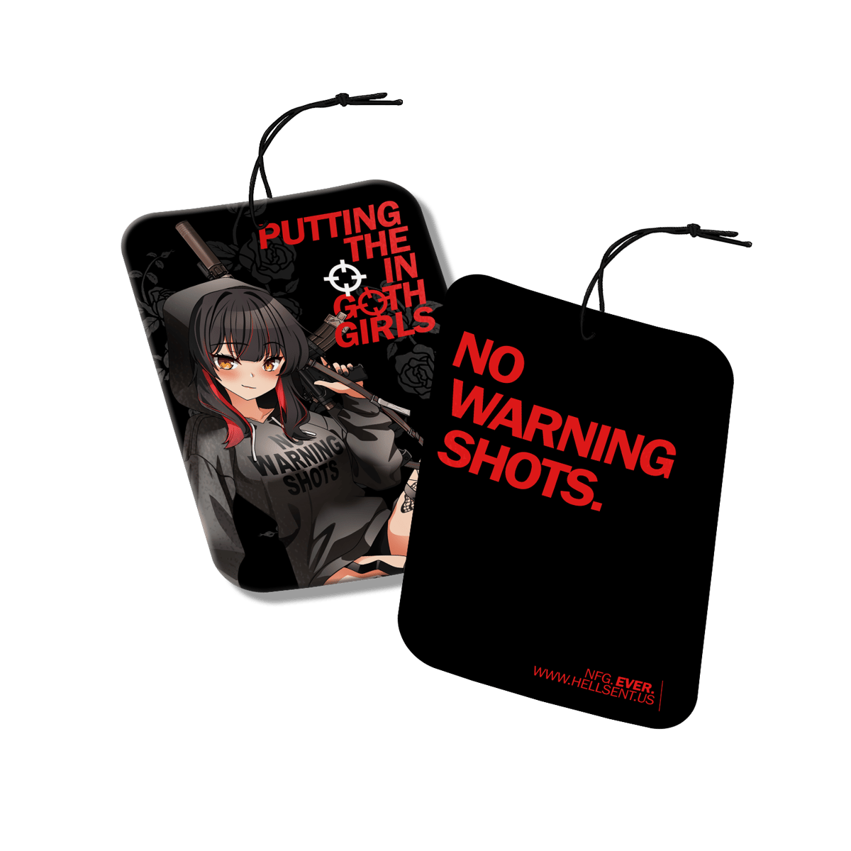 Image of No Warning Shots Air Freshener