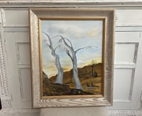 Image 1 of Desert Oil Painting, Landscape Art, Canadian Amateur