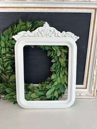 Image 1 of Shabby Chic Painted Frame, Upcycled Farmhouse