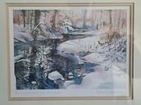 Image 3 of Signed "Reflections of Winter" Print, Brent Heighton, Canadian Artist