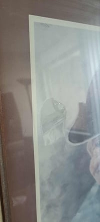 Image 5 of Gerald Farm Print, Ornate Carved Wood Frame, 16x20