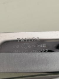 Image 3 of Antler Handles, 'Taylor Eye Witness', Serrated Stainless Steel Steak Knife Set