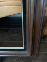 Image 3 of Wood Picture Frame, Black Velvet, Gold Rim, 16x20
