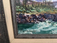 Image 5 of Original Vintage Painting, Canadian Art, Northern Canada