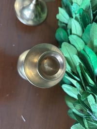Image 5 of Brass Candlestick Holder Pair