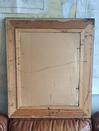 Image 8 of Gerald Farm Print, Ornate Carved Wood Frame, 16x20