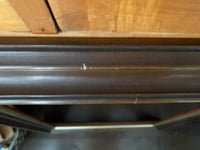 Image 6 of Wood Picture Frame, Black Velvet, Gold Rim, 16x20