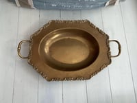 Image 1 of Brass Bar Tray, Ornate Vanity