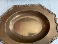 Image 2 of Brass Bar Tray, Ornate Vanity