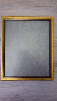 Image 4 of Gold Plastic Picture Frame, Shabby Chic, Tabletop, 8x10