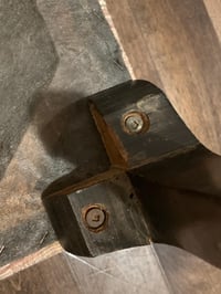 Image 9 of Wood Stool, Fabric Top, Boho