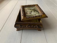 Image 1 of Ornate Plastic Jewelry Box, Trinket Box