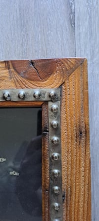 Image 3 of Wood Picture Frame, Farmhouse, Shabby Chic, 4x6