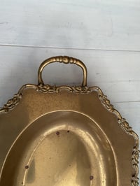 Image 4 of Brass Bar Tray, Ornate Vanity