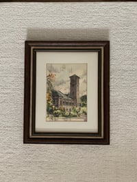Image 1 of Sketch by Fred Schonberger, Framed Signed Art