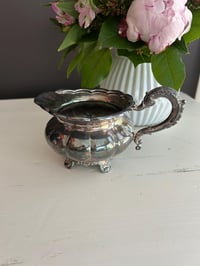 Image 1 of EPNS Silver Creamer, Ornate English Container