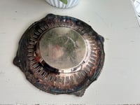 Image 6 of Silver Plated Tray, Etched Barware, Trinket Dish