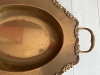Image 6 of Brass Bar Tray, Ornate Vanity