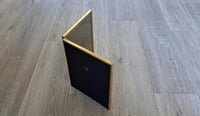 Image 8 of Brass Double Picture Frame, Bi-Fold Tabletop 8x10