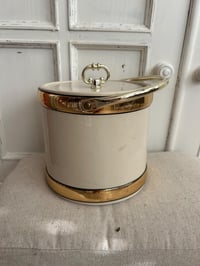 Image 2 of Retro Vinyl Ice Bucket, MCM Barware