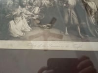 Image 4 of Antique Holman Hunt Engraving, Finding of the Saviour in the Temple (1880)