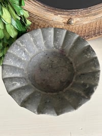 Image 2 of Metal Pedestal Bowl, Small Metal Urn