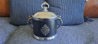 Image 2 of Japanese Ice Bucket, Crown Filigree, MCM Barware