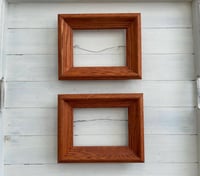 Image 1 of Wood Picture Frame 5x7, Farmhouse, Shabby Chic