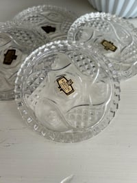 Image 7 of Kristal Lead Crystal Coasters Set, MCM