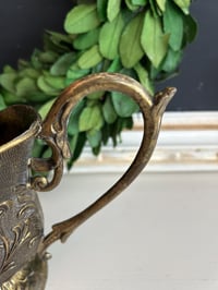 Image 2 of Italian Brass Cherub Pitcher