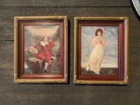 Image 1 of Framed Shadowbox Prints, Master Lambton & Pinkie