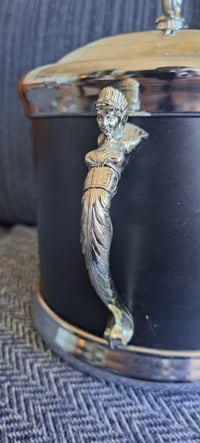 Image 5 of Japanese Ice Bucket, Crown Filigree, MCM Barware