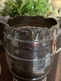Image 2 of Silver Plate Water Pitcher, Rustic