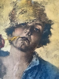 Image 3 of Antique Vincent Irolli Print, The Poppy Boy